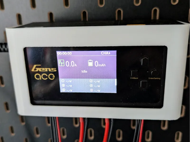 GensAce iMars D300 Lipo Charger SKADIS Mount