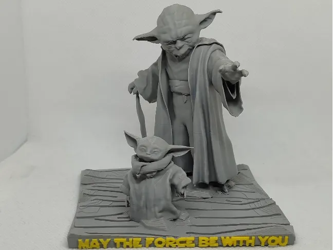 Yoda and Grogu
