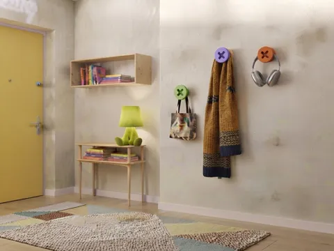 Letrero o emblema decorativo: "Vite Appesa": Libera la Parete con Stile — referencia de MakerWorld