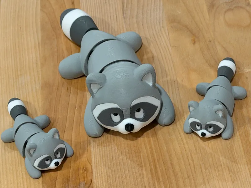 Rollo the Flexi Raccoon