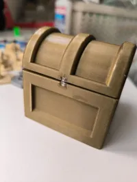 Chest and base with magnets