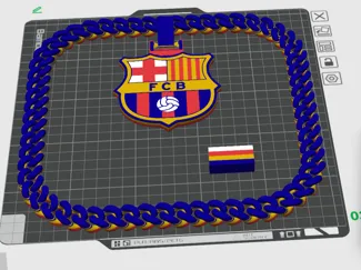 fc barcelona hype chain 