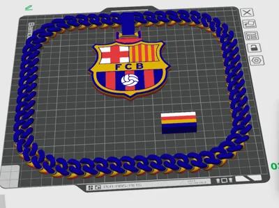 fc barcelona hype chain 