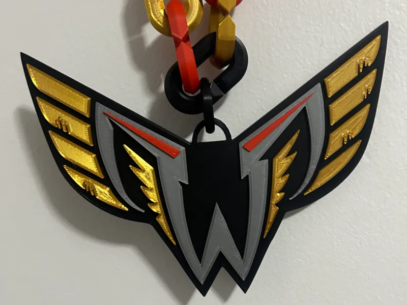 Philadelphia Wings lacrosse Big Chain Pendant
