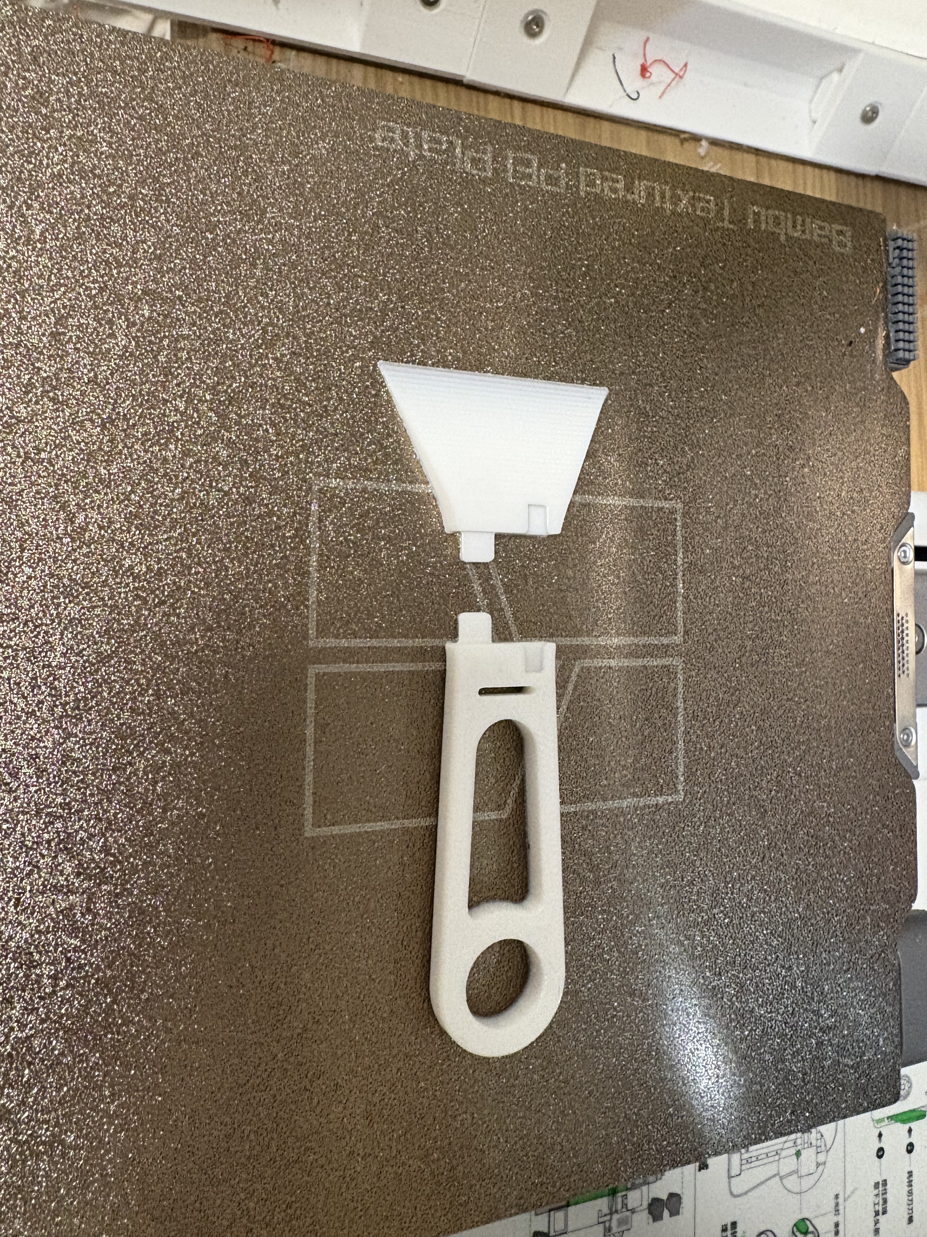 Miniatura 2 do modelo 3D 分体式打印机铲刀，新机必打，仅6g