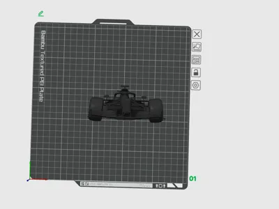 the front of an F1 car (from 2021)