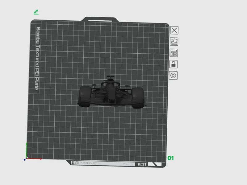 the front of an F1 car (from 2021)