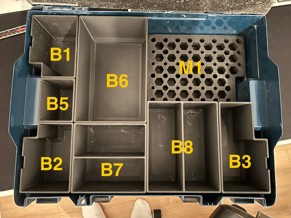FLEXGRID Box 1 für L-Boxx – Kostenloses 3D-Druckmodell – MakerWorld