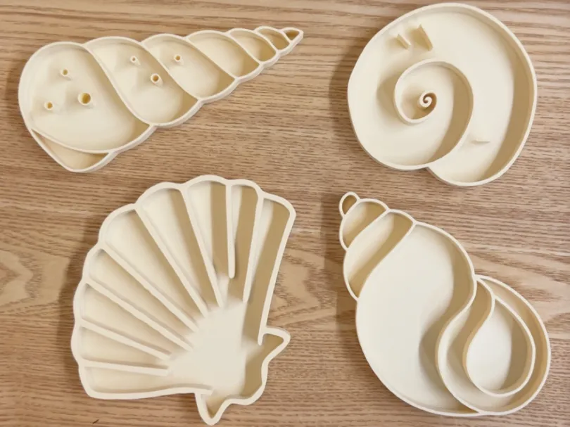 Sensory play shells filling tray by Silvia MakerWorld: Download Free 3D ...