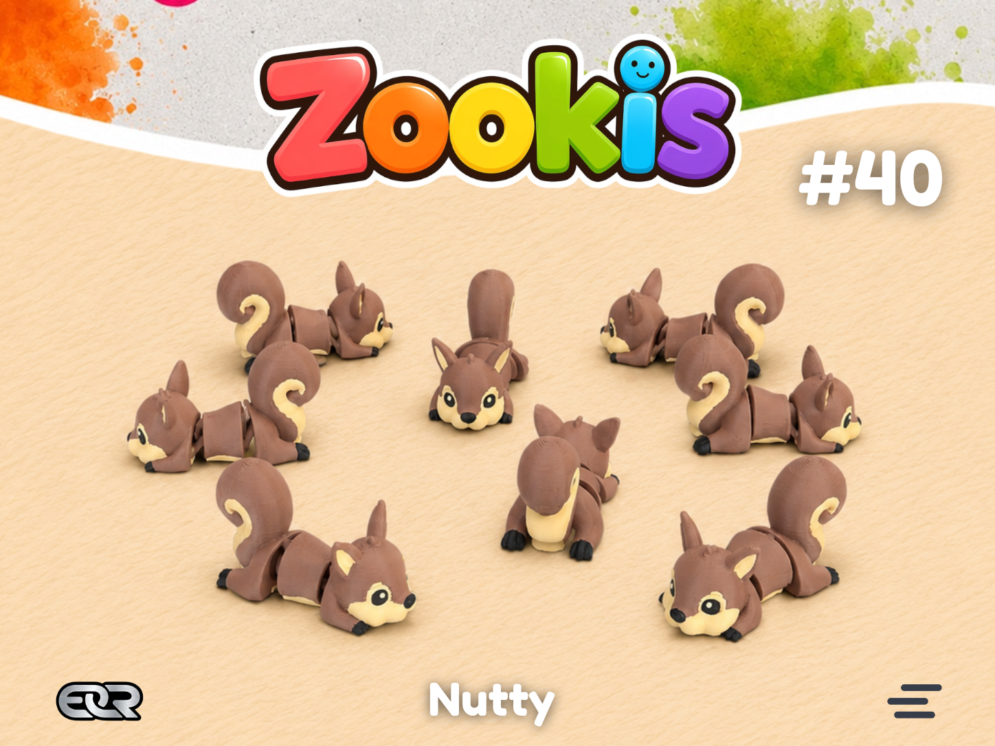 Zookis - Nutty (ardilla) #40