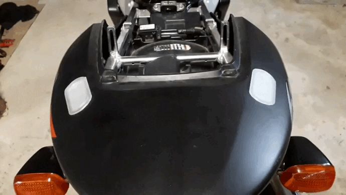 Tapa CBR 600 trasera agarraderas Honda