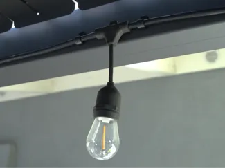 String Light hook for Mirador Pergola