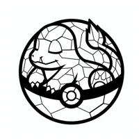 Salamèche dans sa Pokéball — photo 1