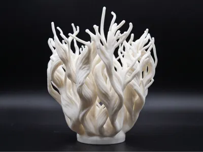 Organic Coral Table Lamp