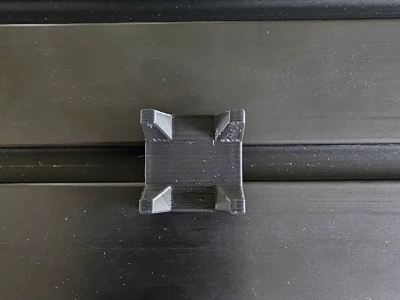 cable management clips for profile rig 