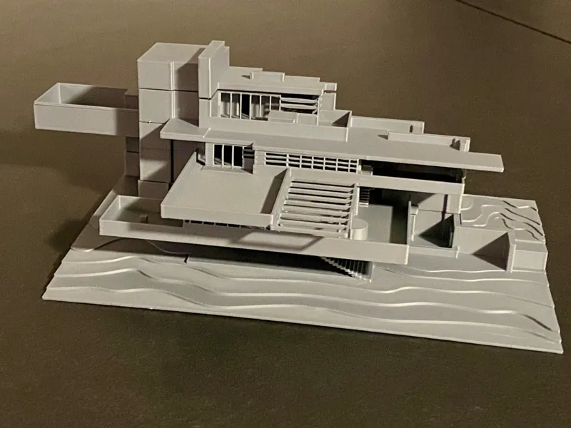 Maison de la cascade (Fallingwater) de F.L.Wright