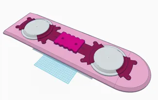 Back to the Future Hoverboard Components