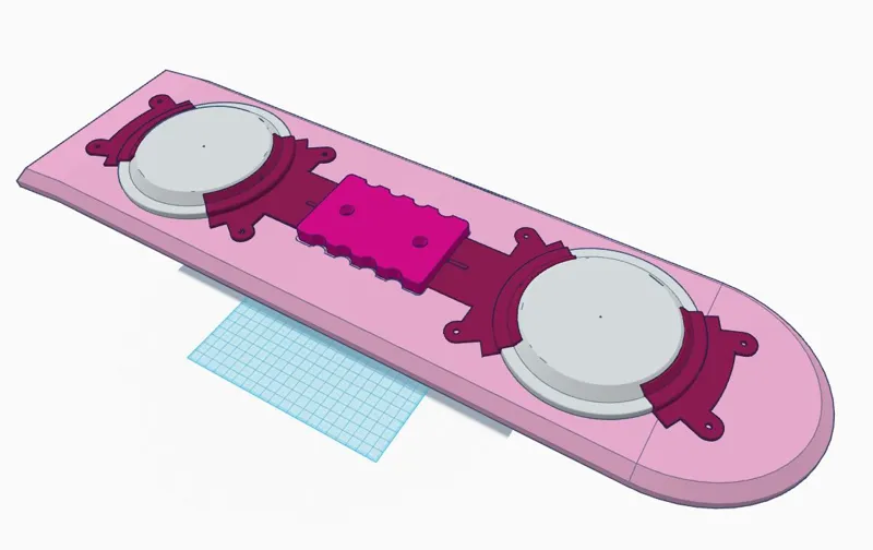 Back to the Future Hoverboard Components