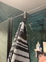 Towel Rook rack for 6mm glass