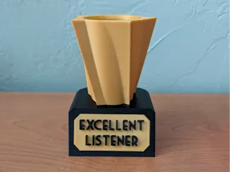 Trophy Pen Holder