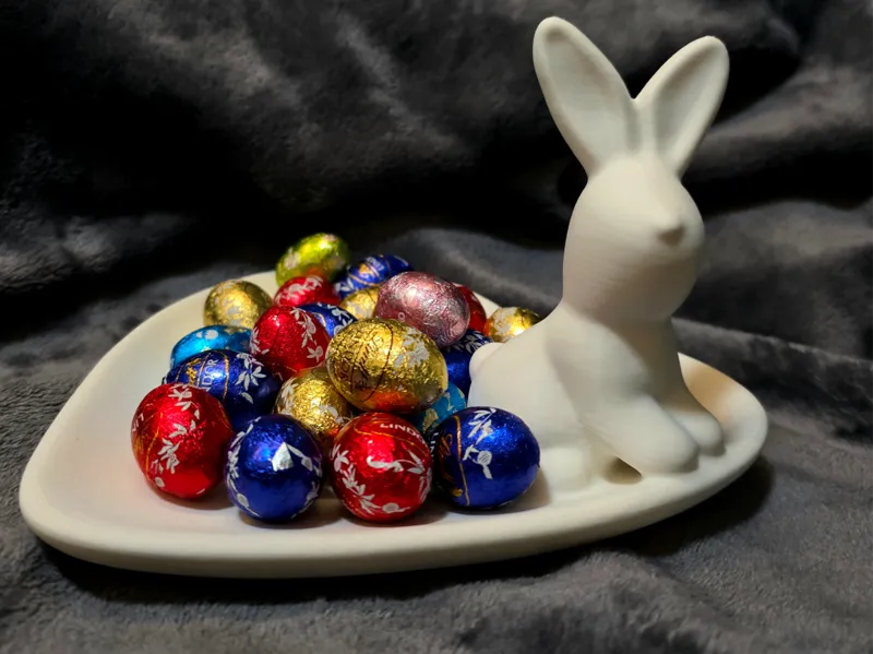 Easter heart egg holder