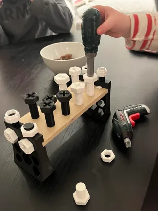 Screw Station Kids Toy