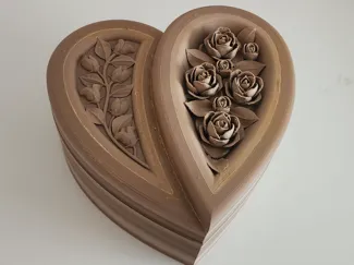 Heart Jewelry box 3mf