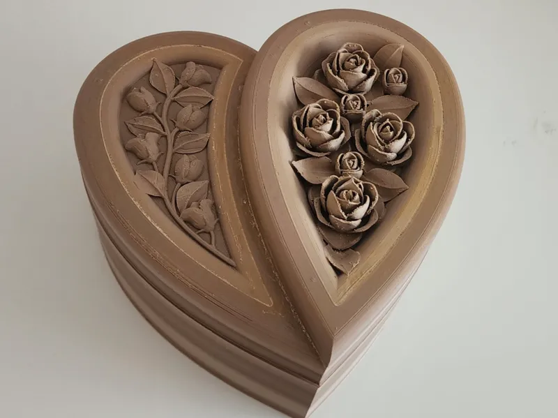 Heart Jewelry box 3mf