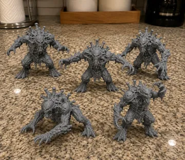 Modelo para impresión 3D: 5 big demons — vista de referencia 2