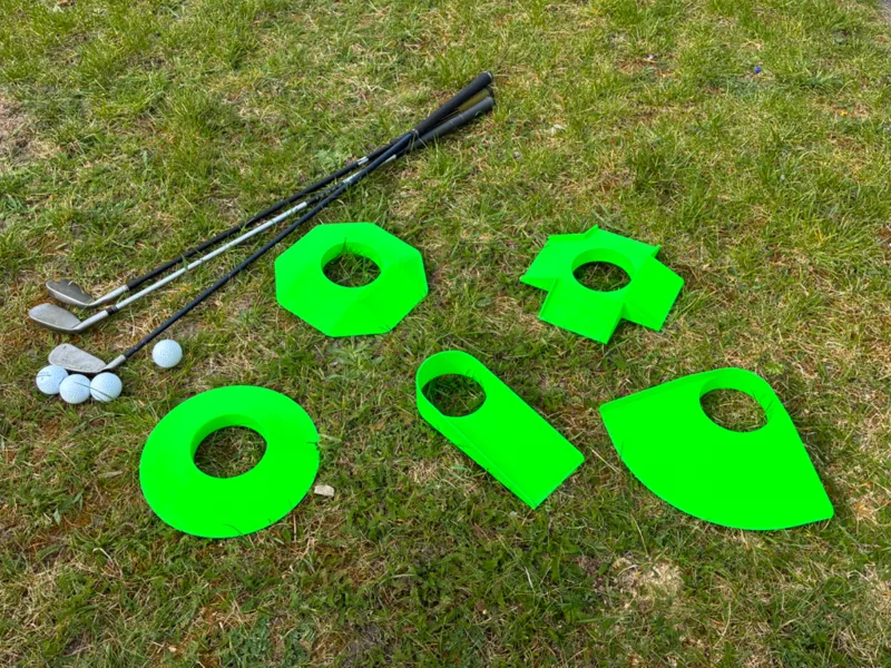 Simple Mini Golf Hole Collection
