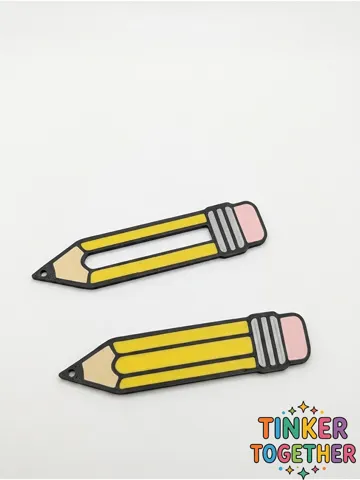 Llavero: Pencil keychain - customisable - free to sell — vista de referencia 3
