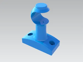 Suporte para bastão de cortina 20mm