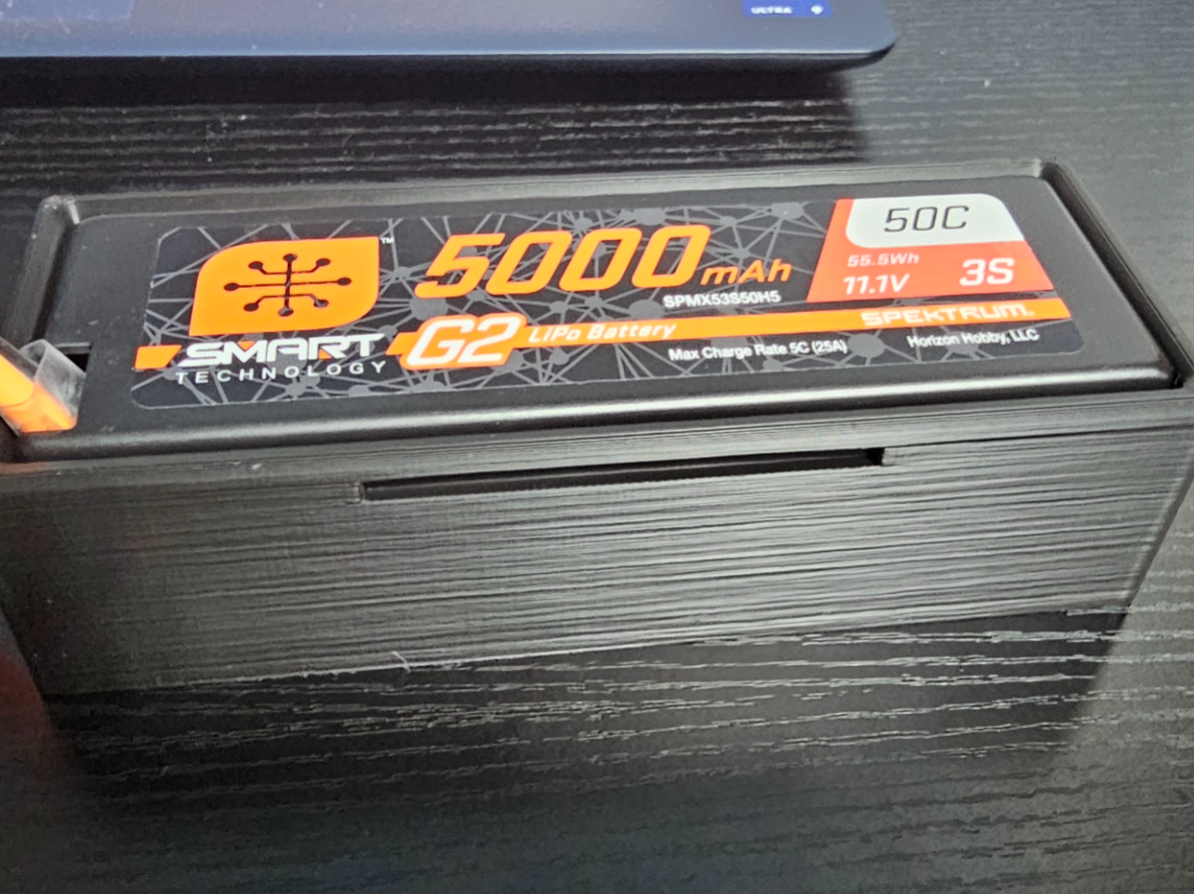 3s LiPo Battery Mount Case Holder