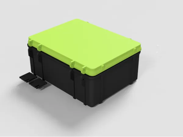 Boîtier renforcé Gridfinity 4x3 pour étiqueteuse Niimbot B1