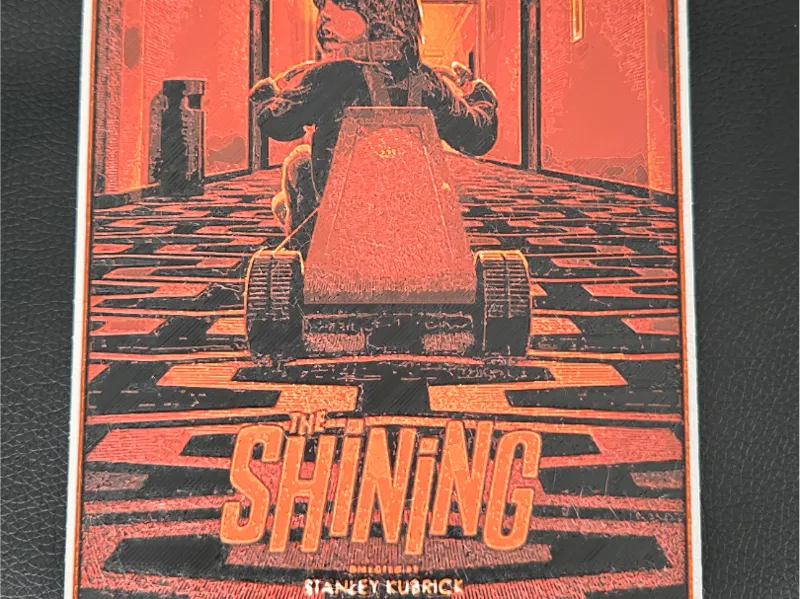 The Shining Movie Poster - HueForge