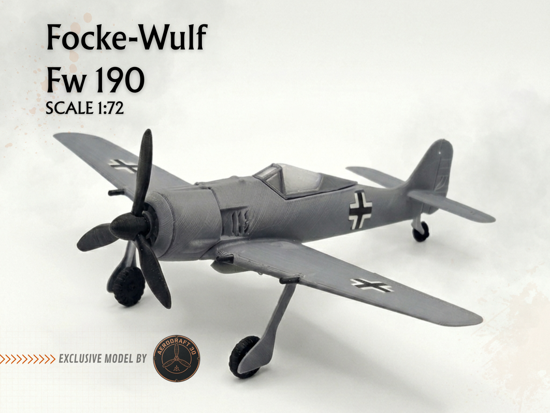 Focke-Wolf Fw 190 - 1:72 scale model