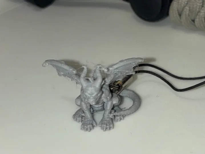 Gargoyle Keychain Charm