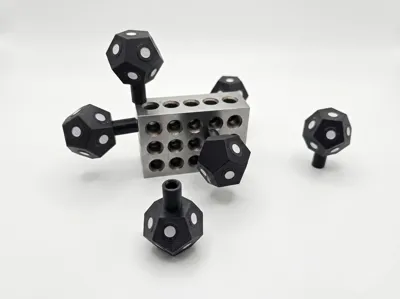 Dodecohedron Standoff Marker Trackers 3D scanning