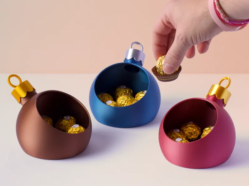 Bauble Candy Holder - Christmas Ornament Bowl