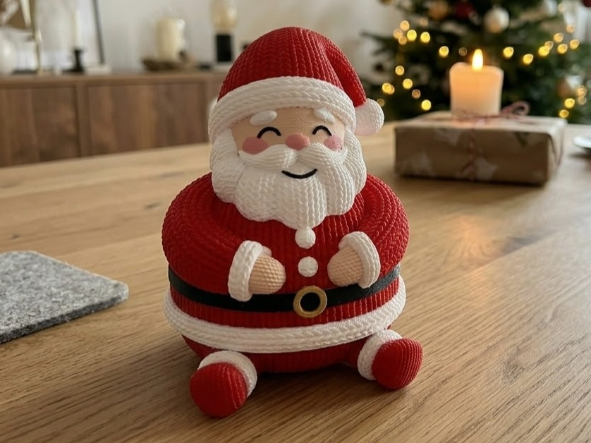Fat Santa – Cute & Chubby Christmas Decor - 1