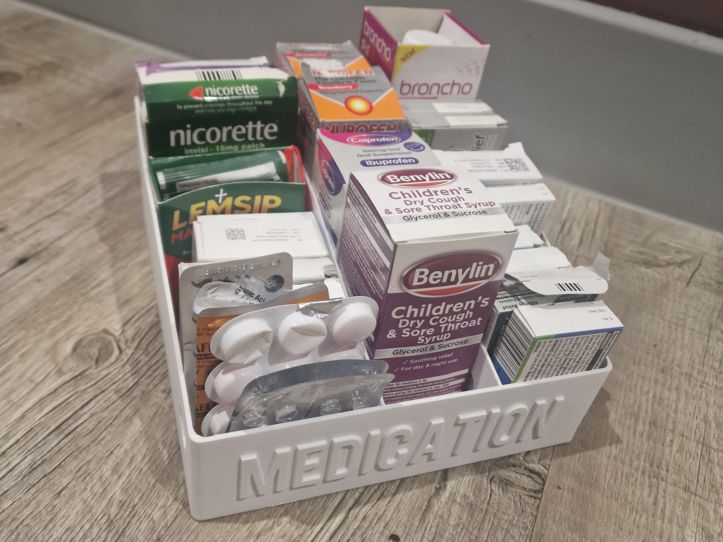 Parametric Medication Organiser