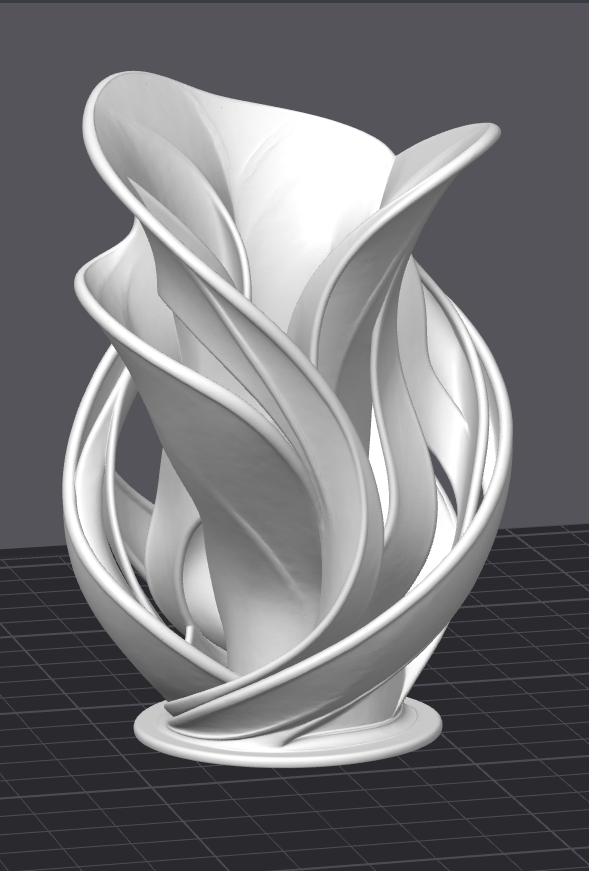 Modern Sculptural Vase