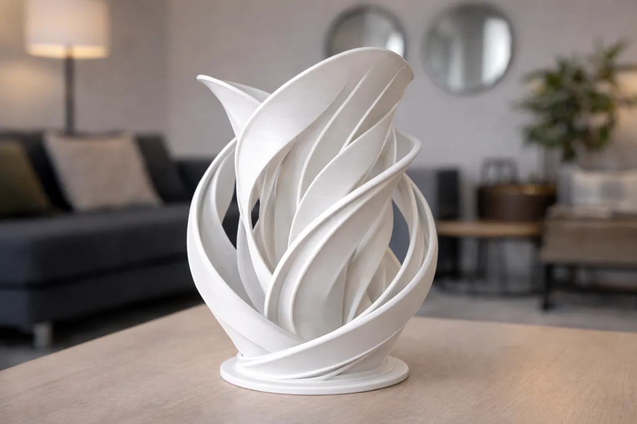 Modern vase view 2