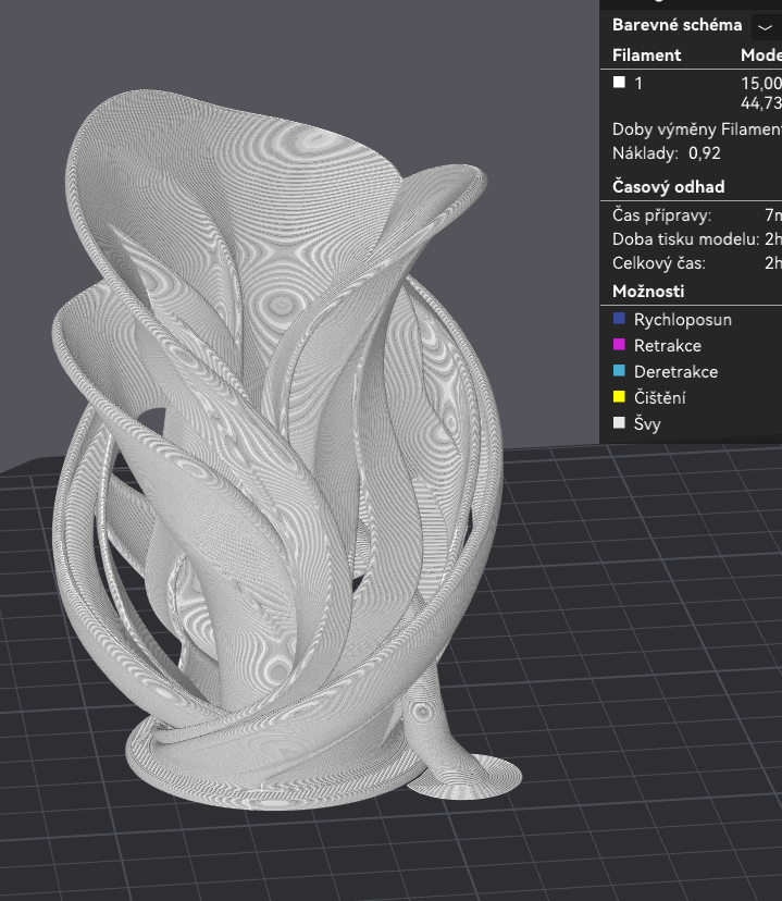 Modern Sculptural Vase