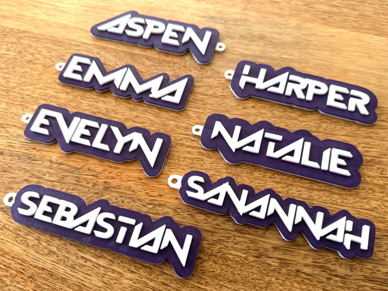 KPOP Demon Hunters Keychains (Custom Names, 100+!)