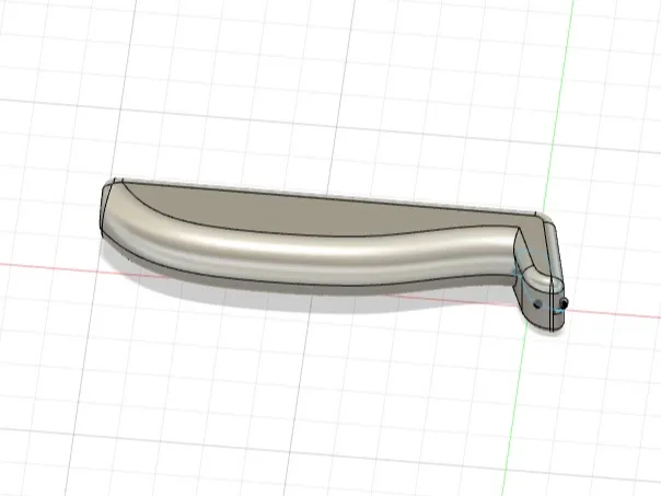 Small knife handle