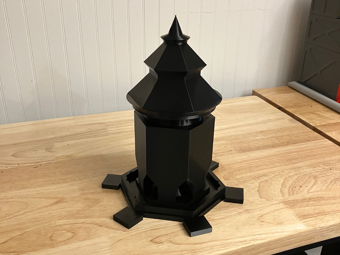 Pagoda Lantern Bird Feeder — Hexagonal Hopper