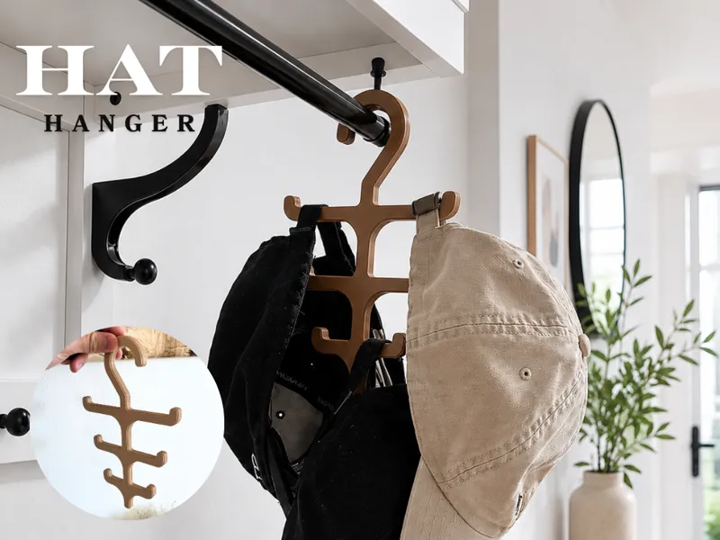 Cap & Hat Hanger - Every Day Use