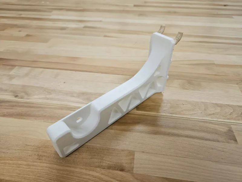Peg Board Filament Holder Left