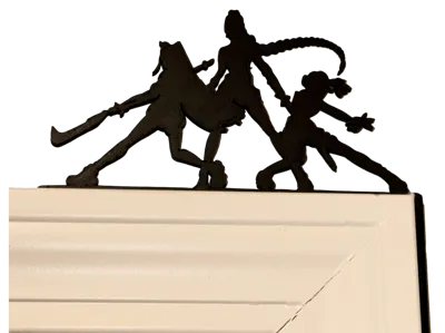Huntrix Door Topper from KPop Demon Hunter